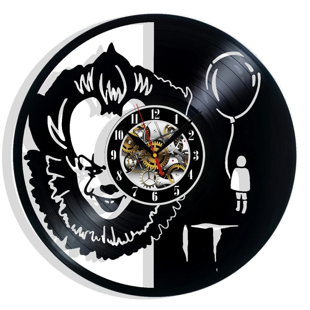 Orologio da parete in vinile IT Film horror