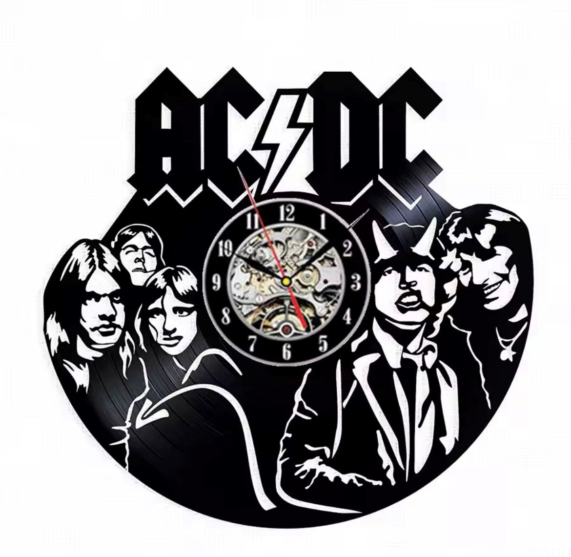 Orologio da parete in vinile ACDC AC/DC